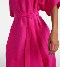 Eres Bibi linen midi dress