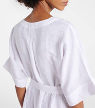 Eres Bibi linen midi dress