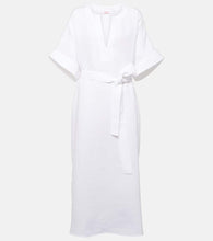 Eres Bibi linen midi dress