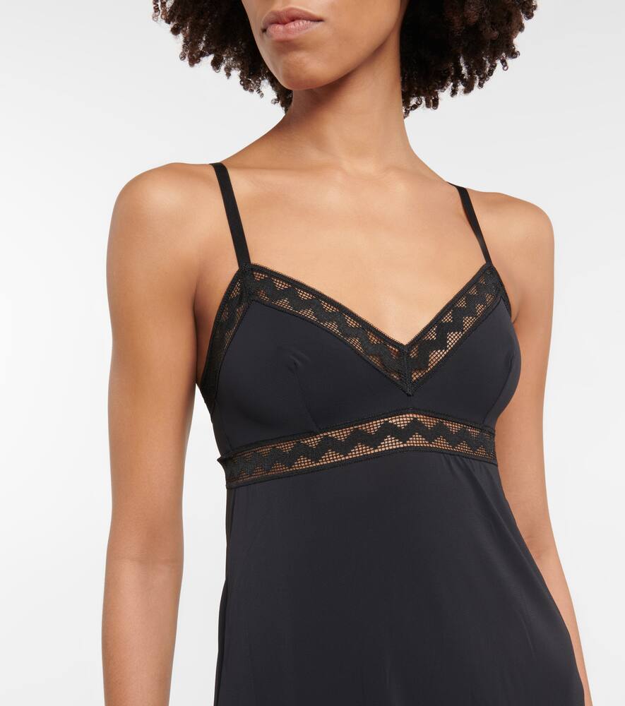 Eres M√É¬©lody lace-trimmed minidress