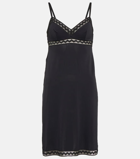 Eres M√É¬©lody lace-trimmed minidress