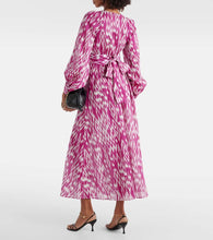 Eres Tornado balloon-sleeve maxi dress