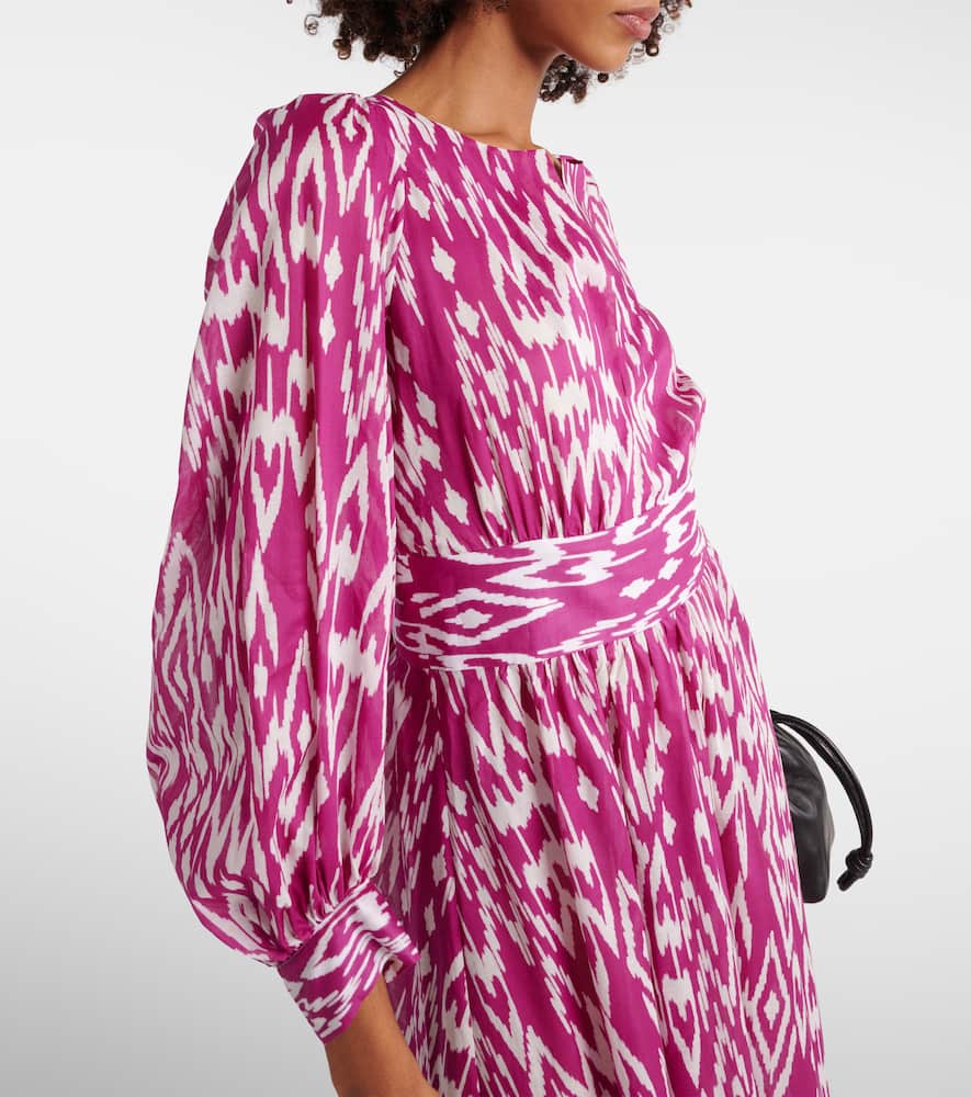 Eres Tornado balloon-sleeve maxi dress