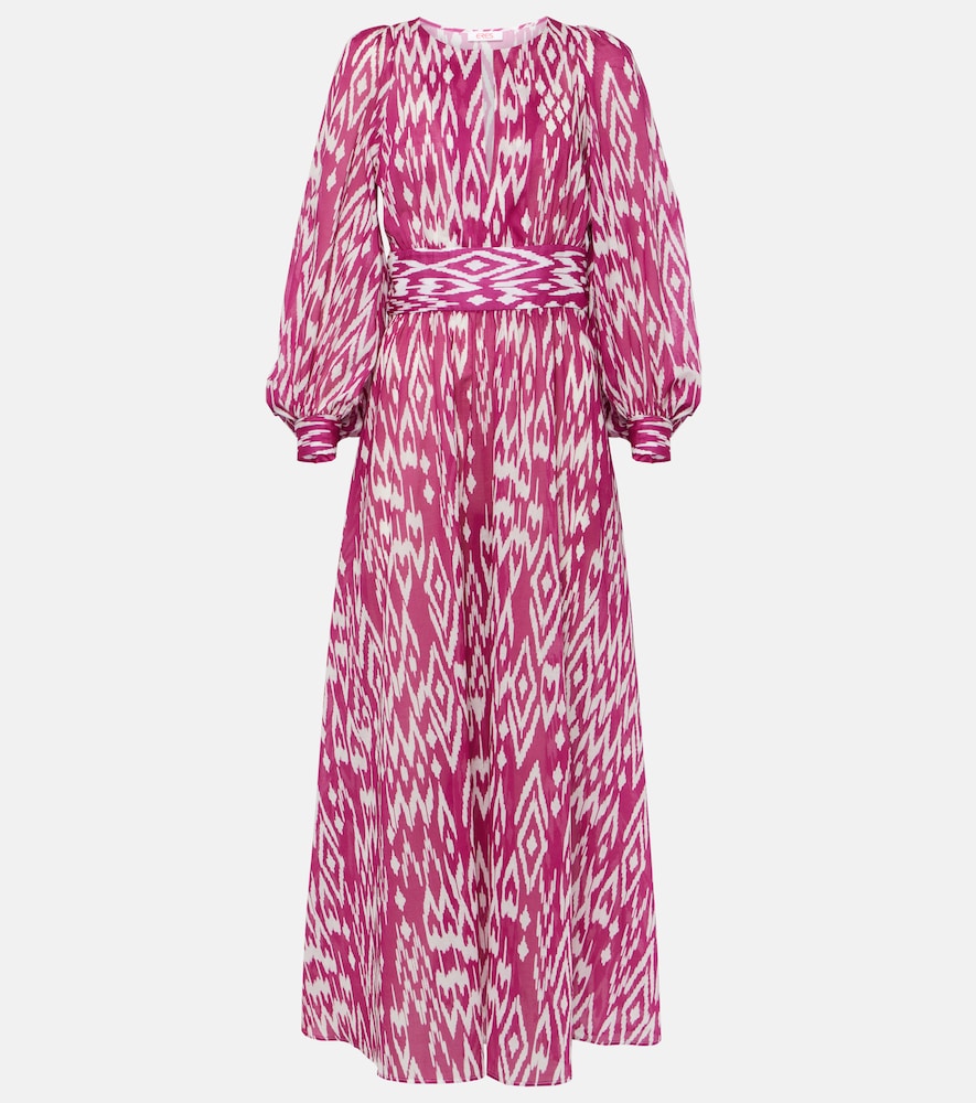 Eres Tornado balloon-sleeve maxi dress. Eres Tornado 灯笼袖超长连衣裙