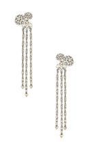 Essentiel Antwerp Eborn Long Earrings in Metallic Silver