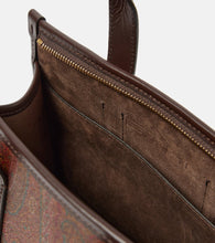 Etro Bauletto Large paisley canvas tote bag