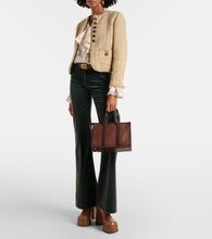 Etro Bauletto Large paisley canvas tote bag