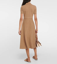 Etro Cashmere, wool, and silk midi dress