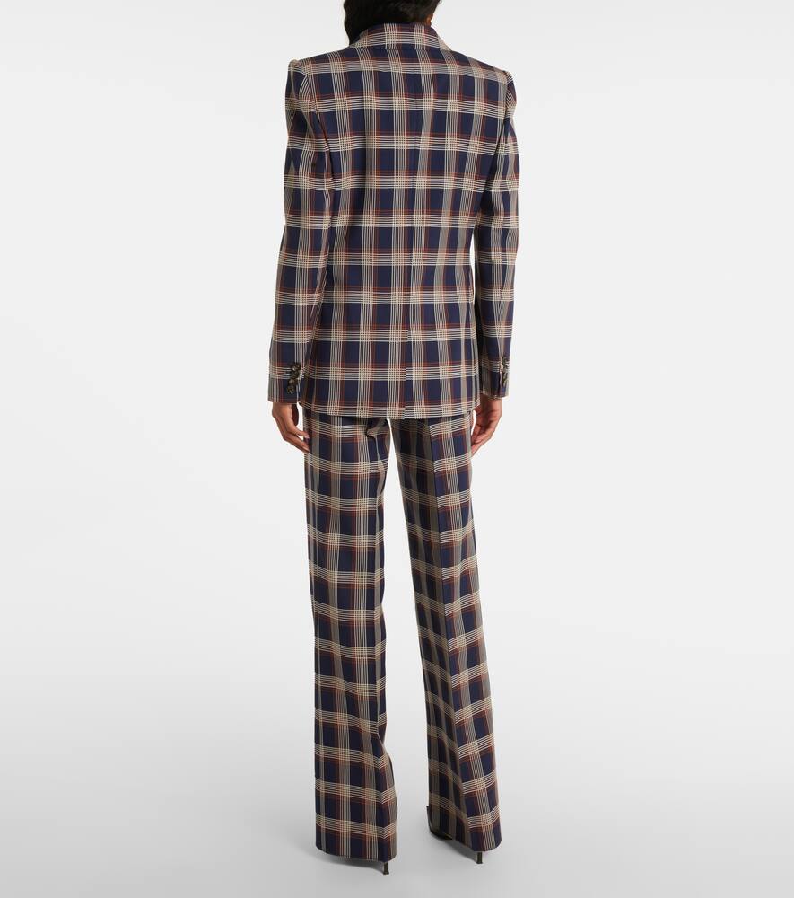 Etro Checked wool blazer