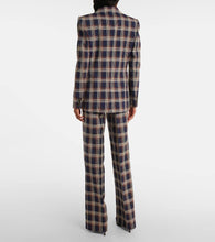 Etro Checked wool blazer