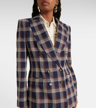 Etro Checked wool blazer