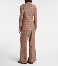 Etro Checked wool-blend blazer