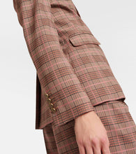 Etro Checked wool-blend blazer