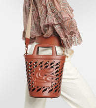 Etro Coffa leather bucket bag