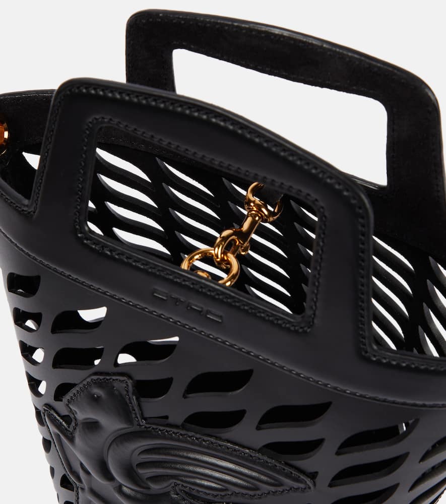 Etro Coffa leather bucket bag
