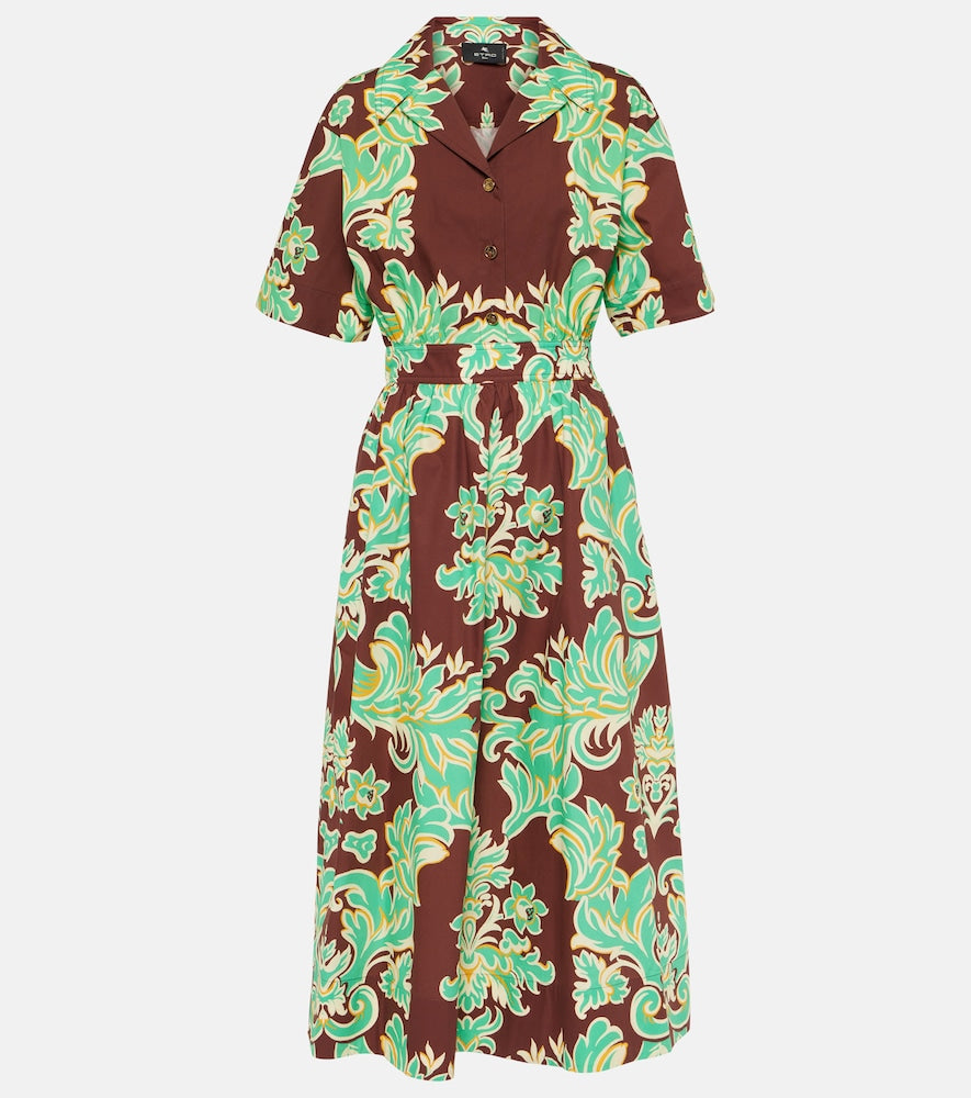 Etro Cotton shirt dress. Etro 棉质衬衫裙
