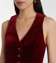 Etro Cotton velvet vest