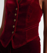 Etro Cotton velvet vest