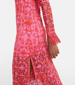 Etro Crochet maxi dress
