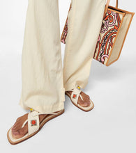 Etro Embellished leather sandals