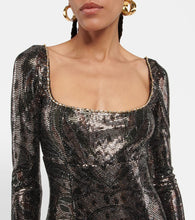 Etro Embellished printed gown
