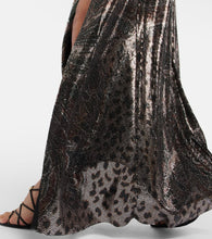 Etro Embellished printed gown