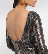 Etro Embellished printed gown