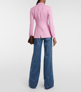 Etro Embroidered wool-blend blazer