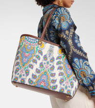 Etro Essential Large canvas tote bag