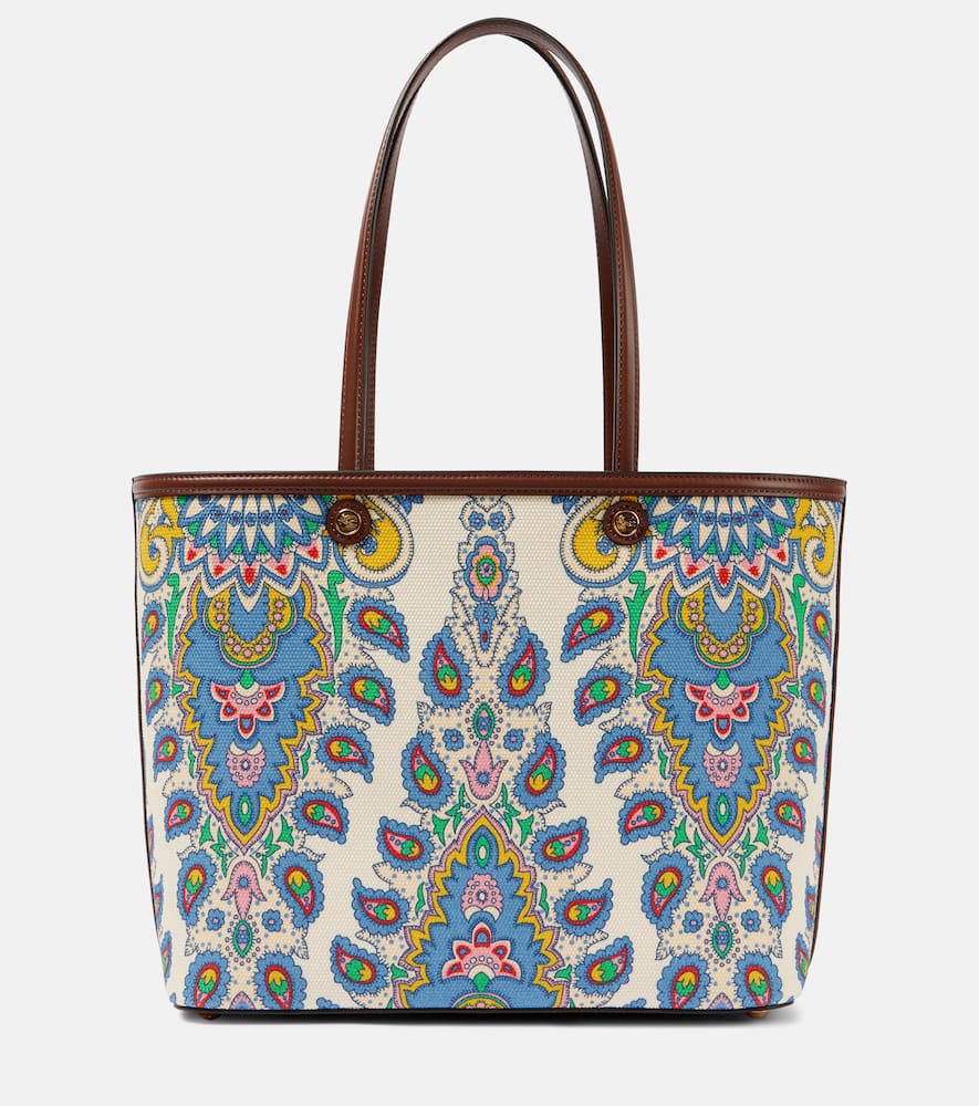 Etro Essential Large canvas tote bag. Shop Etro Tote Bags for women now.