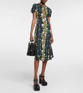 Etro Floral midi dress