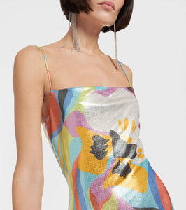 Etro Floral midi dress