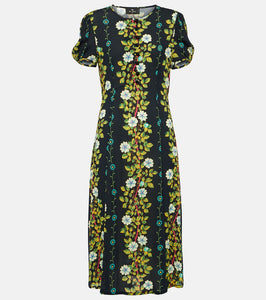 Etro Floral midi dress