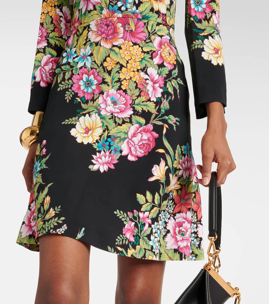 Etro Floral minidress