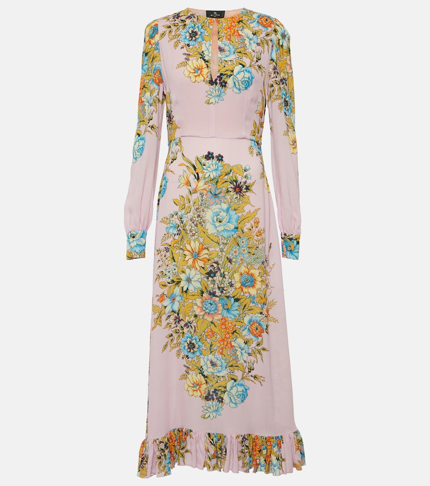 Etro Floral minidress. Etro 花卉迷你连衣裙