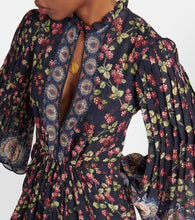 Etro Floral silk gown