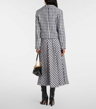Etro Gingham cropped blazer