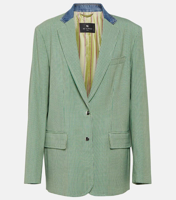 Etro Houndstooth blazer