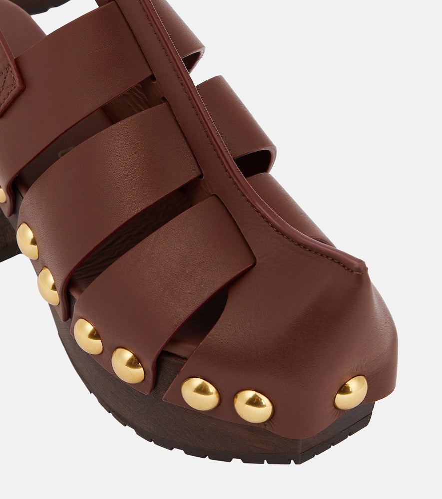 Etro Leather clogs