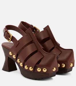 Etro Leather clogs