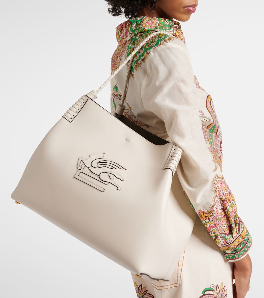 Etro Libra Large leather tote bag