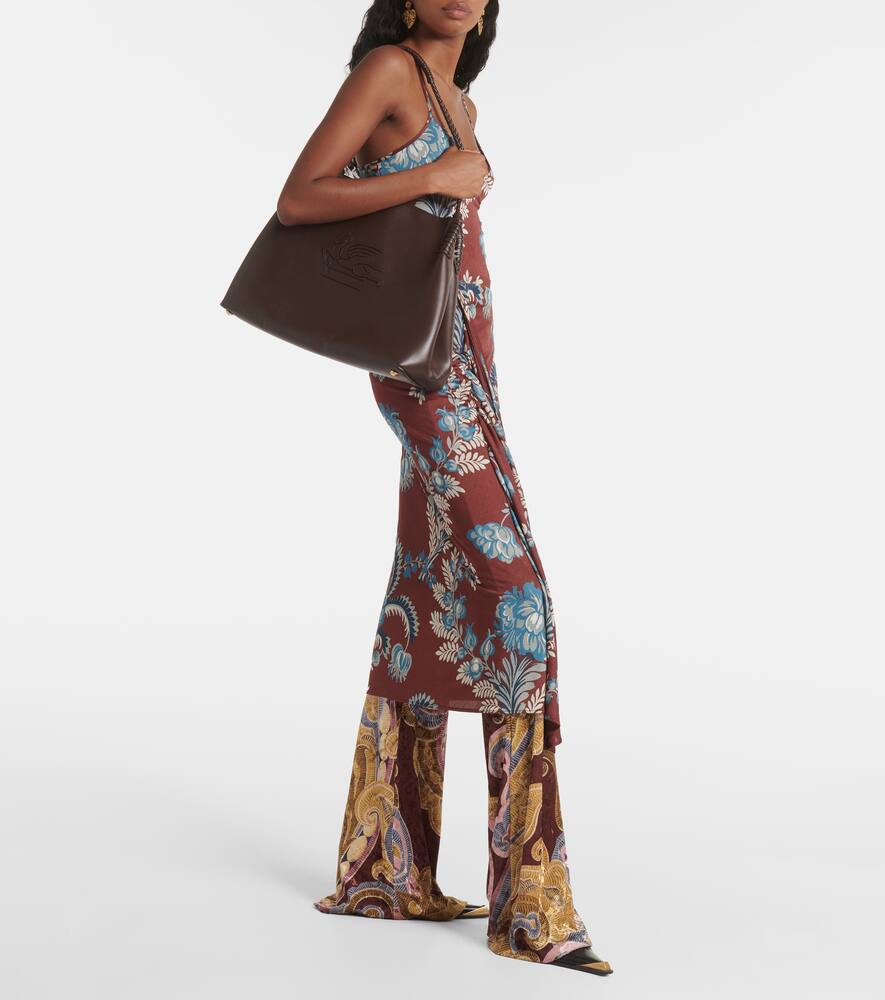 Etro Libra Medium leather tote bag