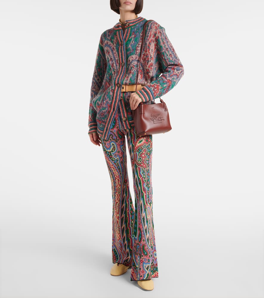 Etro Libra Mini leather shoulder bag