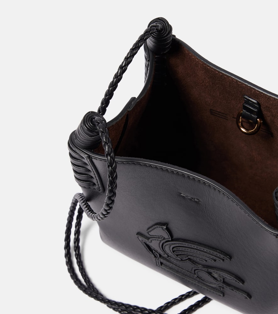 Etro Libra Pegaso Mini leather tote bag