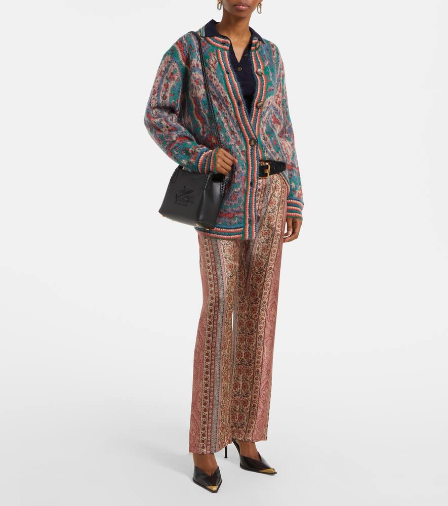 Etro Libra Pegaso Mini leather tote bag