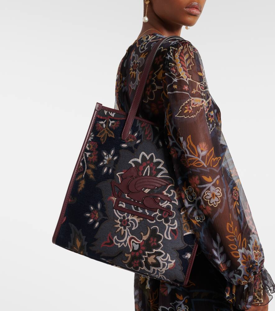 Etro Love Trotter Medium embroidered tote bag