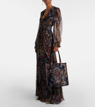 Etro Love Trotter Medium embroidered tote bag