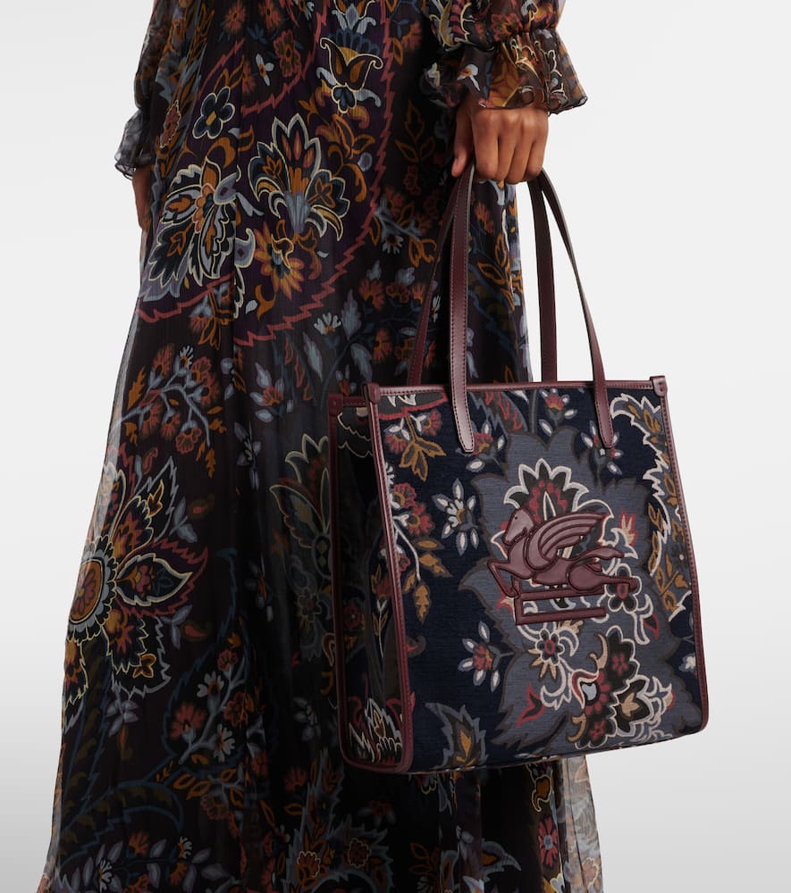 Etro Love Trotter Medium embroidered tote bag