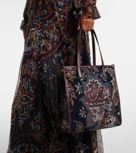 Etro Love Trotter Medium embroidered tote bag