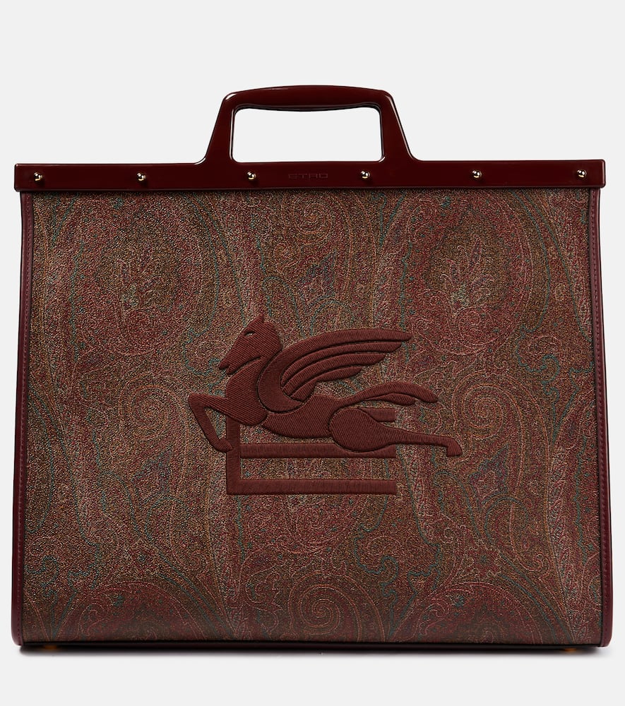 Etro Love Trotter Medium jacquard tote bag